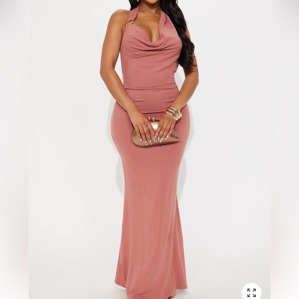 NWT Cowl Maxi Dress